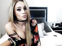 Kali Rose in Floral Top