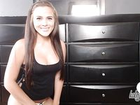 Kaley Kade in White Panties