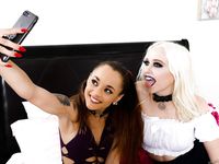 Holly Hendrix and Chloe Cherry - Burning Angel