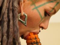 Body modifier Anuskatzz sticks a big dildo into her anal cavity - Photo #10