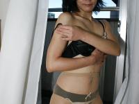Naughty asian MILF Aya Sakuma undressing and exposing her holes - Photo #7