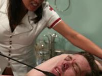 Naughty nurse Cole Conners has a BDSM session with a submissive male patient - Photo #5