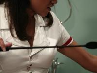 Naughty nurse Cole Conners has a BDSM session with a submissive male patient - Photo #6
