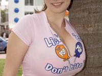 Pornstar Christy Marks teases with her big tits & cleavage in her compilation - Photo #18