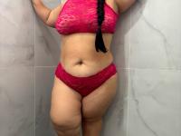 Adorable amateur Mini Julieta takes self shots in pink lingerie - Photo #7