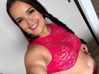 Adorable amateur Mini Julieta takes self shots in pink lingerie - Photo #8