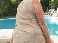 Busty granny Sila enjoys young stud cock and gets her face covered with cum - Photo #2