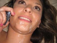 Victoria Lawson talks to her cheating boyfriend while blowing another guy - Photo #16