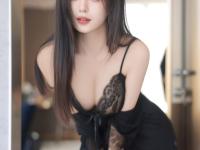 Fair skinned Asian beauty removes her robe while wearing sensual lingerie - Photo #2