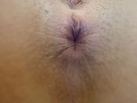 Latina amateur Gaby Ortega displays her phat ass and snatch on a bed - Photo #12