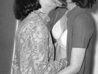 Vintage MILF pornstars enjoying hot lesbian kissing and pussy licking - Photo #9