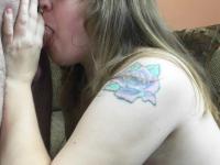 Chubby MILF Alexsis Sweet displays her big tits and blows a dick for cum - Photo #6