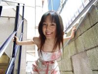 Sweet Japanese teen Yui Hasumi wears a smile while showing her hairy bush - Photo #3