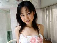 Sweet Japanese teen Yui Hasumi wears a smile while showing her hairy bush - Photo #7