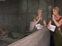 Filthy MILF Simone Sonay and hot blonde Jenna Ashley fist each other in a cell - Photo #8