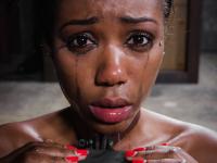 Ebony doll Chanell Heart gets involved in a female domination BDSM sex action - Photo #14