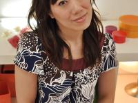 Nasty mature brunette milf Yoshie undressing her pretty body - Photo #1