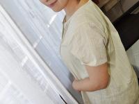 Chubby asian MILF Masae Shimatani undressing and playing with herself - Photo #4