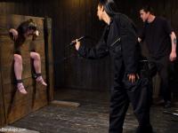 Evil Isis Love humiliates helpless Cristina Rose as she endures rough BDSM sex - Photo #12