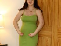 Sexy amateur Daisy Wensday strips totally naked in a playful bedroom solo - Photo #9