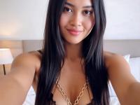 Asian girl shows her big ass while taking mirror selfies in sexy lingerie - Photo #13