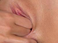 Breathtaking teen Melena Maria unveils her tanned body and rubs her moist cunt - Photo #16