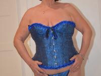 Overweight granny Phillipas Ladies undoes her bustier during solo action - Photo #10