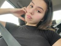 Brunette teen with a big ass models in a variety of outfits and locations - Photo #18