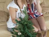 Petite teen girls Viola and Vanessa have their first lesbian experience - Photo #2
