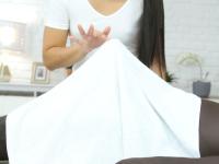 Young Asian masseuse May Thai has hardcore anal sex with a black stud - Photo #6