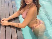 Exotic OnlyFans model Giorgia Lombardi teases with her body in her lingerie - Photo #5