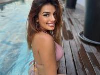 Exotic OnlyFans model Giorgia Lombardi teases with her body in her lingerie - Photo #12