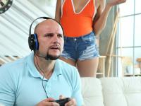 Pretty Latina stepsister Vienna Black gets dicked by her gamer stepbro - Photo #1