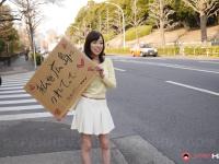 Asian sweetie Shiori Yamate reveals her hot breasts and sucks a dong in a car - Photo #3