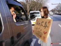 Asian sweetie Shiori Yamate reveals her hot breasts and sucks a dong in a car - Photo #14