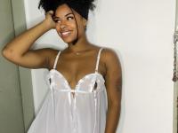 Cute ebony girl with an ass to die for sticks her tongue out in the nude - Photo #9