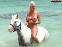 Nude beaches girls enjoy outdoors in the ocean while being photographed - Photo #14