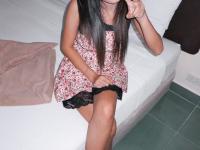 Busty Thai girl Beer gives up her shaved pussy to a sex tourist in hotel room - Photo #1