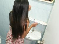 Busty Thai girl Beer gives up her shaved pussy to a sex tourist in hotel room - Photo #16