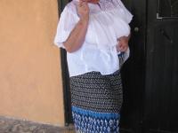 Old amateur Girdle Goddess exposes her obese body outside her front door - Photo #5