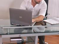 Sexy secretary Sarah Highlight enjoys wild office sex with her boss - Photo #1