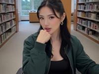 Dark haired Asian girl takes self shots of her beautiful body - Photo #11