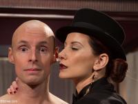 Dominant Maitresse Madeline Marlowe strips her sissy and teases his dick - Photo #8