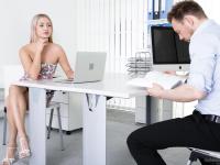 Hot blonde teen Cayla Lyons wants a big cock and she gets it - Photo #1
