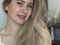 Blonde beauty wears many different outfits while going non nude - Photo #6