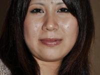 Sassy asian MILF Yoko Okada undressing and toying her hairy cunt - Photo #4
