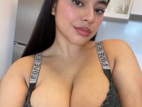 Brunette amateur with nice big tits takes naked selfies in lingerie - Photo #6
