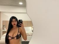 Brunette amateur with nice big tits takes naked selfies in lingerie - Photo #18