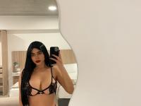 Brunette amateur with nice big tits takes naked selfies in lingerie - Photo #20