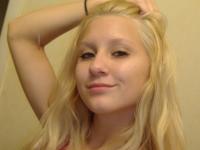 Blonde amateur Kylie takes self shots during safe for work action - Photo #6